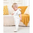 thumbnail image 4 of SANMIO Newborn Infant Baby Boy Clothes Summer Short Sleeve Romper and Pants Outfits Set 0 3 6 12 18 Months, 4 of 7