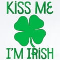 thumbnail image 2 of CafePress - Kiss Me I'm Irish Long Sleeve Infant Bodysuit - Long Sleeve Cotton Baby Bodysuit, 2 of 4