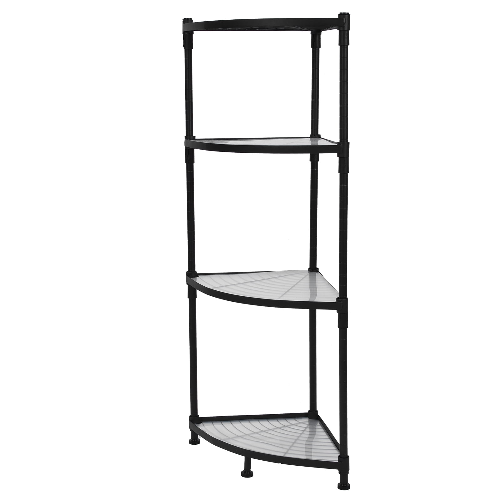 Senjay Corner Shelf,Storage Rack,4Tier Corner Shelf Storage Rack Heavy Duty Organizer for