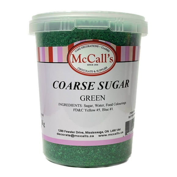 SUGAR COARSE GREEN 1 KG