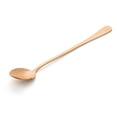thumbnail image 3 of Stainless Steel Long Handle Ice Spoon Coffee Spoons Tableware (Rose Gold), 3 of 5