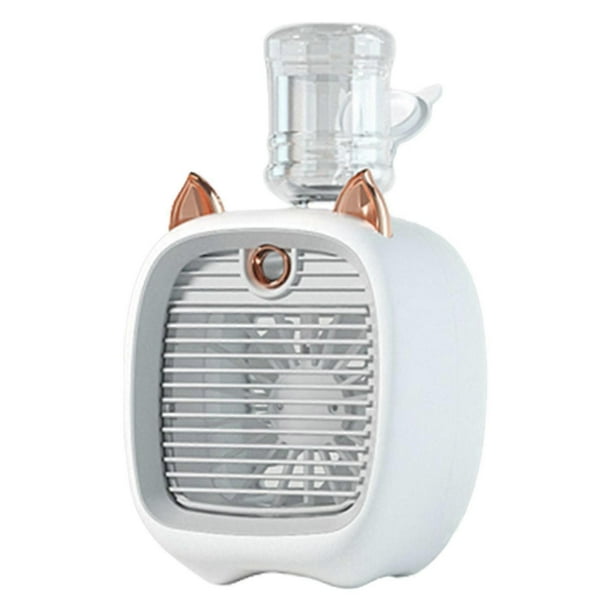 Kids Portable Air Conditioner Fan Strong Wind Low Noise Fan for Home Office Bedroom