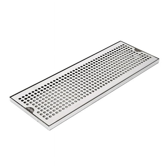 Stainless Steel Drip Tray for Bar, Rectangular Water Catching Tray, Oil Draining 50x17.5x1.5cm