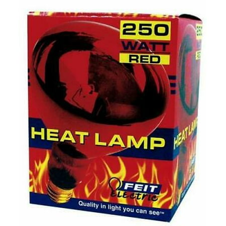 

Feit Electric 250R40/10 250 Watt Red Heat Lamps (Pack of 12)