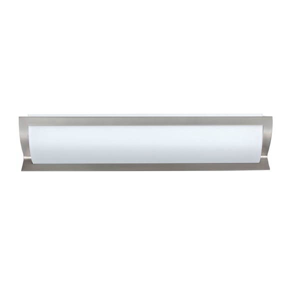 ELANA26-SW-SN Besa Lighting Elana 26-Three Light Bath Vanity-26.5 Inches Wide by 6.25 Inches High-Satin Nickel Finish-Incandescent Lamping Type