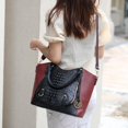 thumbnail image 6 of MKF Collection Jacqueline Signature Women Satchel Bag, Handbag Purse by Mia K - Tan Brown, 6 of 9