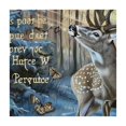 thumbnail image 4 of Acheng Deer Poetry Dreamlike Square Tablecloth 100% Polyester Fiber 40*40, 4 of 8