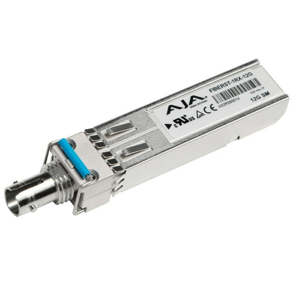 AJA 1-Channel 12G-SDI Single Mode ST Fiber Transmitter SFP