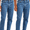 Medium & Medium, variant on Men's Regular Fit 100% Cotton Jeans, 2-Pack, Sizes 32-38