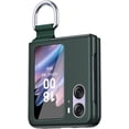 thumbnail image 3 of for Oppo Find N2 Flip Case with Ring, Slim Thin Matte Hard PC Shockproof Protective Phone Cover Case for Oppo Find N2 Flip QZH Green, 3 of 12