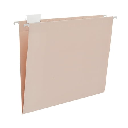 Y YOMA Letter Size – 12 Pack Colored Hanging File Folders Decorative Hanging Folder Cute Pretty File Folder for Filing Cabinet Office Home with 1/5-Cut Adjustable Tabs Morandi Orange