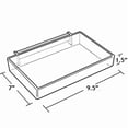 thumbnail image 2 of 9.5"W Open Tray for Pegboard or Slatwall, 2-Pack, 2 of 3