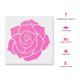 thumbnail image 2 of Plantilla Decorativa de Rosa Reutilizable de Mylar Stencil Revolution, 2 of 8