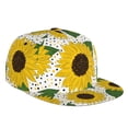 thumbnail image 2 of Uemuo Sunflowers Pattern Women's Baseball Cap,Straight Brim Hat,Golf Dad Hat,Travel Hat,Sun Protection Cap,Everyday Accessory, 2 of 9