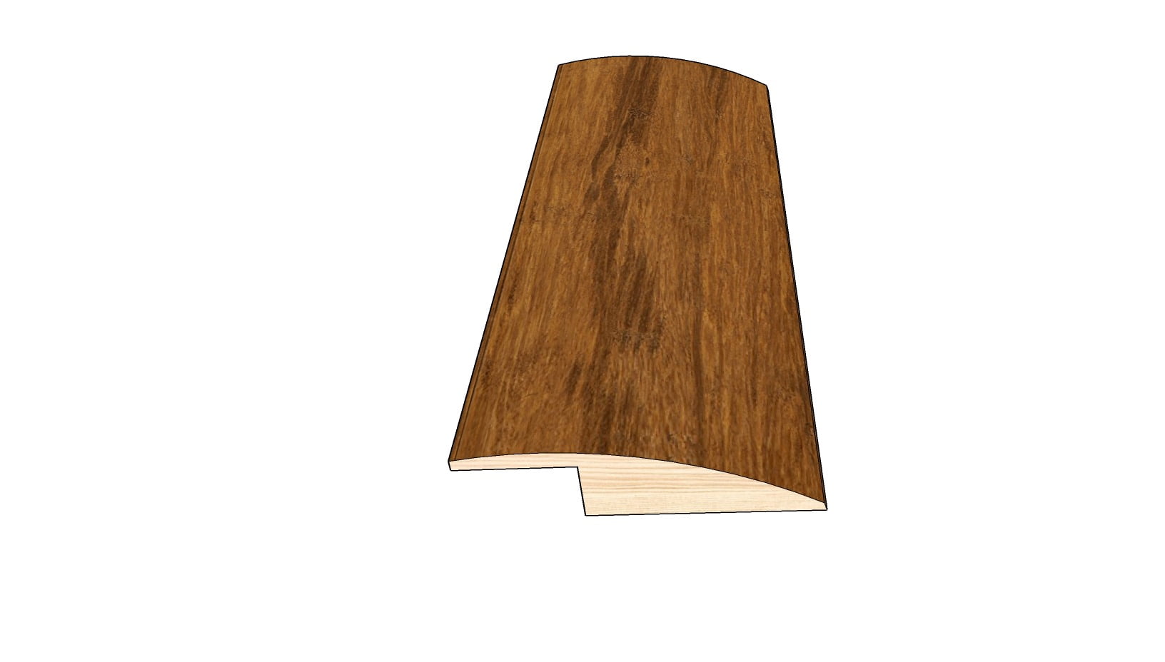 Pacific Crest M611006lrd 78" Engineered Hardwood Glue Down Reducer Carbonized Strand