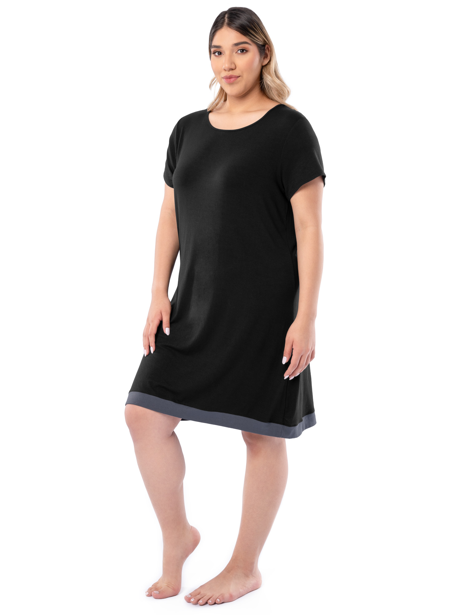 Fruit of the Loom Women's Soft and Breathable Pajama Sleepshirt, Sizes S-5X