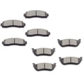 thumbnail image 2 of CCIYU Front Rear Ceramic Brake Pads Kits 8pcs fit for 2002-2005 for Ford Explorer, 2002-2005 for Mercury Mountaineer, 2 of 5