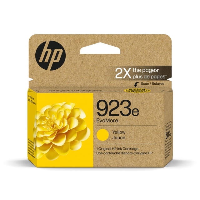 Cartucho de tinta HP 923e evoMore Amarillo OfficeJet 8120/8130