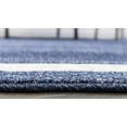 thumbnail image 4 of Unique Loom Del Mar Collection Area Rug-Modern Transitional Inspired Tonal Design, 6 0 x 9 0 Rectangular, Navy Blue/Ivory, 4 of 5