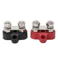 thumbnail image 3 of Batteroes Post, Battery Terminal Block DC 12V 24V M8 Firm Connection Stainless Steel Stud  For Car, 3 of 8
