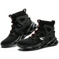 thumbnail image 3 of Tanleewa Indestructible Steel Toe Work Boots for Men Safety Shoe Size 5, 3 of 10