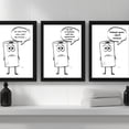 thumbnail image 6 of TheNameStore Farmhouse Bathroom Wall Art Prints, Rustic Decor Set, 3-Pack, 8.5 x 11 inches, 6 of 7