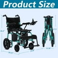 thumbnail image 4 of Broobey  Power Wheelchair Folding lightweight adult wheelchair weighing only 36 lbs., 4 of 9