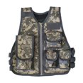 thumbnail image 2 of Chaleco táctico Macarena Chaleco transpirable ajustable camuflaje ACU para juegos al aire libre, 2 of 8