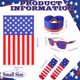 thumbnail image 5 of Conjunto de Disfraz TMKEFFC Bandera Americana 4 de Julio para Adultos con Capa, 5 of 7