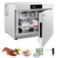 thumbnail image 2 of KFFKFF Industrial Rapid Freezer, 32 L / 1.1 Cu.ft Quick Chiller with Four 1/3 Trays, Dual-Mode Cooling & Freezing Chest, Stainless Steel Rapid Freezer for Dining Establishments, Seafood, 2 of 5