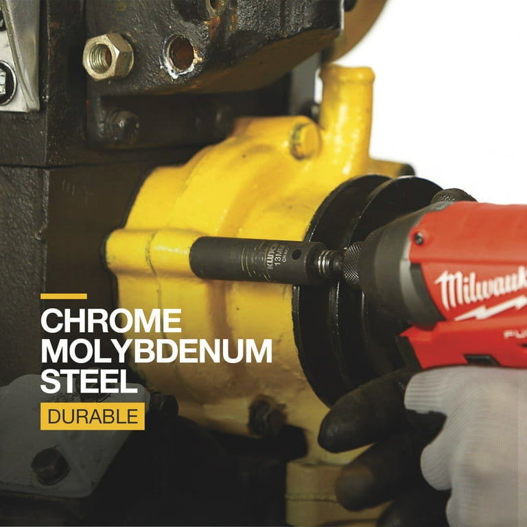 Klutch Impact Socket Set, 94-Pc. 3/8in.- & 1/2in.-Drive, SAE