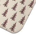 thumbnail image 3 of Brown Christmas Tree Pattern Dish Drying Mat for Kitchen 1 Pack, Ultra Absorbent Microfiber Dishes Drainer Mats,18x24in(46x61cm), 3 of 4