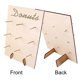 thumbnail image 3 of Soportes para Donuts DIY, tablero de pared, soporte de exhibición de Donuts de madera, decoración reutilizable para fiesta en casa, cocina, boda, 3 of 8