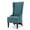 Dark Teal/Matte Black, variant on GDF Studio Ruple Contemporary Fabric Upholstered High Back Dining Chair, Beige and Matte Black