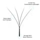thumbnail image 4 of Extensor de pestañas VAVALASH, en forma de W, 4D, prefabricados, con rizo de 0,07 m, 4 of 6