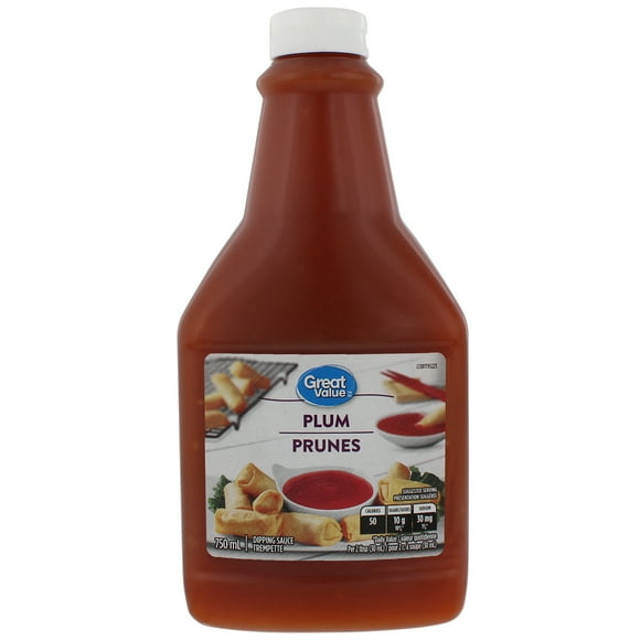 Sauce aux prunes de Great Value 750 ml