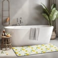 thumbnail image 2 of Small Yellow Lemon Fruits GreenLeaves Pattern Kitchen Rug Mat,Kitchen Runner Rugs Non Skid Washable,Decorative Kitchen Floor Mats for Kitchen,Sink,Laundry,17"x47.2", 2 of 7