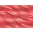 thumbnail image 1 of Ahgly Company Tapis d'Intérieur Lavables en Machine, Rectangle Rouge de Transition, 3' x 5', 1 of 1