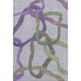 thumbnail image 2 of Addison Rugs Mayfield Premium Machine Washable Transitional Geometric Lavender Rectangle Rug, 10' x 14', 2 of 6