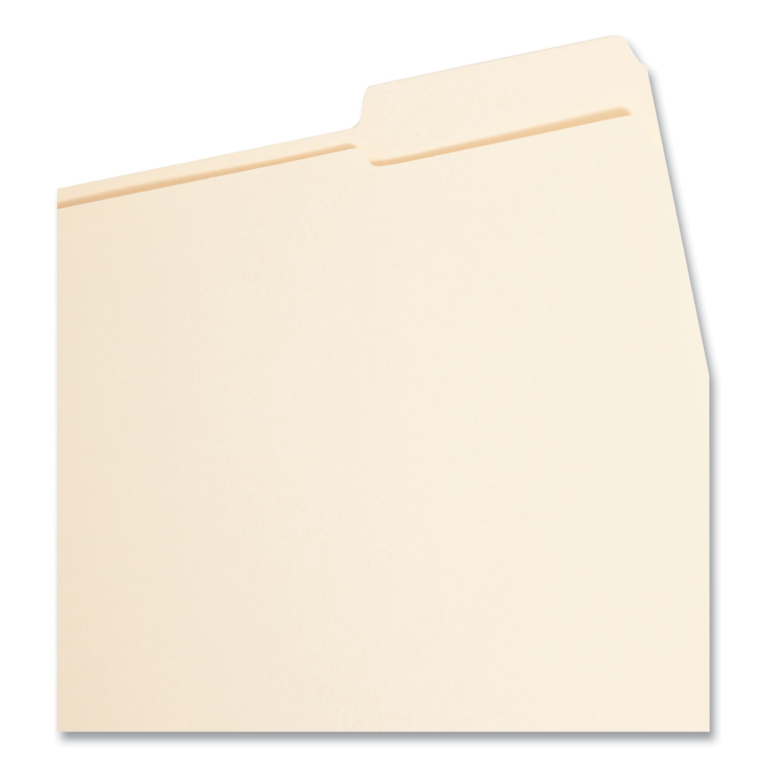 Smead Fastener File Folder, 2 Fasteners, Reinforced 1/3-Cut Tab Right Position, Letter Size, Manila, 50 per Box (14538)