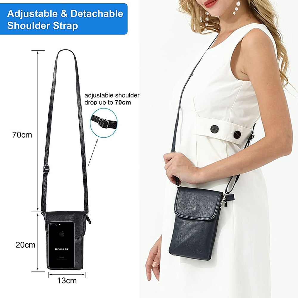 Amazon.com: Save the Girls Clip & Go Phone Strap – Cross Body Phone String  with Zipper Wallet Pouch – Phone Chain Purse Badge Holder : Cell Phones &  Accessories