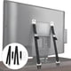 thumbnail image 4 of 2 piezas muebles de muebles TV correas anti-tip anti-tip correas de seguridad para televisión pesada para protección infantil, 4 of 7