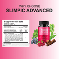 thumbnail image 4 of Slimpic Advanced Capsules, Slimpic Premium Wellness Support Supplement (60 Capsules), 4 of 9