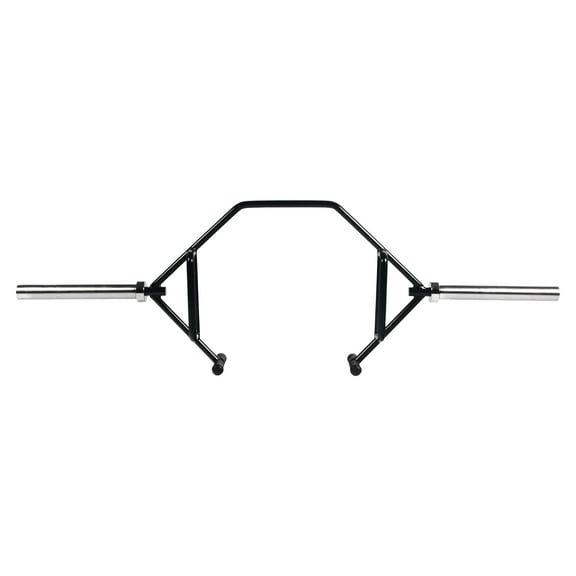 Signature Fitness Professional Steel Olympic Barbells, 2-Inch Sleeves, 6FT Open-End or 5FT Closed-End, Black Finish