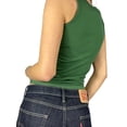 thumbnail image 4 of xiaxaixu Camisole Courte d'Été pour Femme, Haut Sans Manches à Col Rond Imprimé, 4 of 6