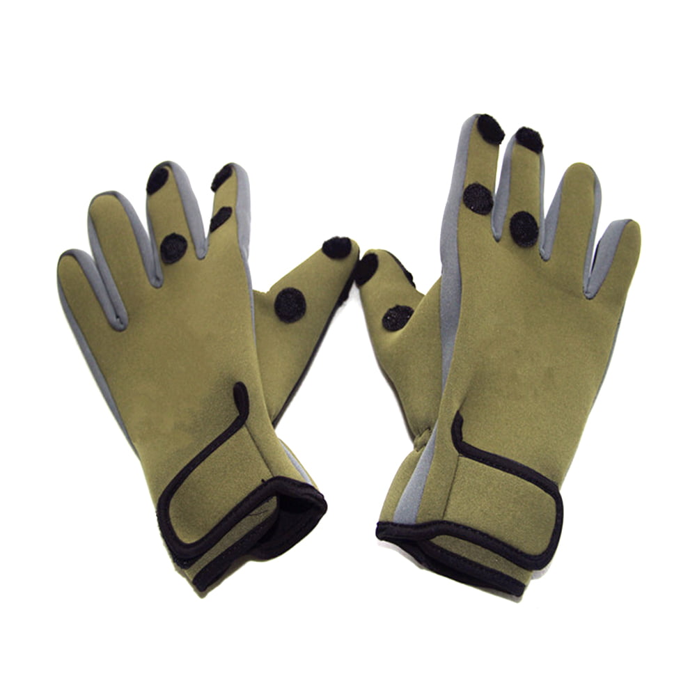Details about   Breathable Non-slip 3 Fingerless Fishing Gloves Sports Hunting Protective Gloves 