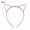 Rose Red, variant on 3Pcs Lovely Cat Ears Women Girls Hoop Hairband Headband Party Hair Accessories Rose Red
