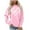 03 Pink, variant on YueHuiYing Women's Oversized Hoodie with Heart Wing Print Crew Neck Long Sleeve Valentine's Day Casual Sportswear Comfort Top