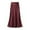 Red, variant on PMVFHDE Women Satin Skirt Long Skirts For Women Skirts For Women High Waist Midi Zipper Elegant Casual Comfortable Half Body Skirt Brown,L