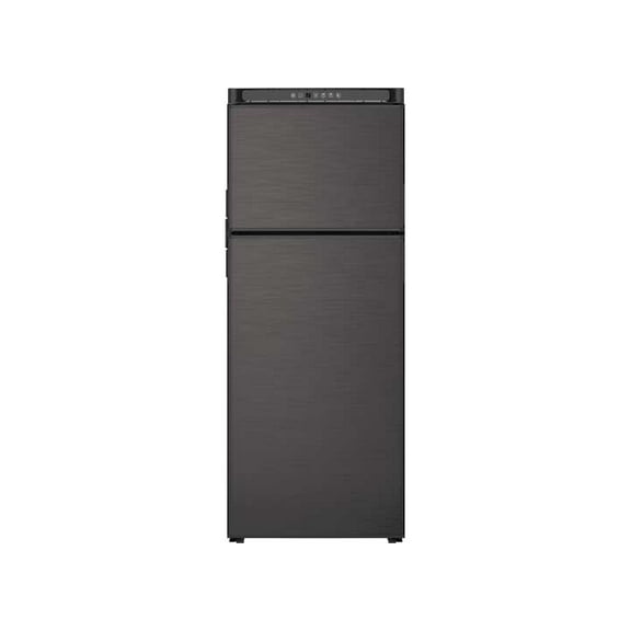 Norcold 10 Cu. Ft. Dual Compartment Refrigerator, Black, 2-Door, Left Hand Hinge